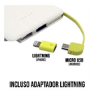 Carregador Portátil Pineng Power Bank 10.000mah,5000mah com adaptador iPhone,V8 tecno shop