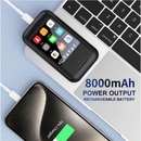 fone de ouvido 3in1 Power BanK Com Tela 2.8 Polegadas Bluetooth Com Muitas Funçõesfon-8120