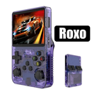 Console Portátil R36S com +15.000 Jogos Retro | Tela IPS 3.5” | 64GB | Sistema Linux | Game Console Portátil